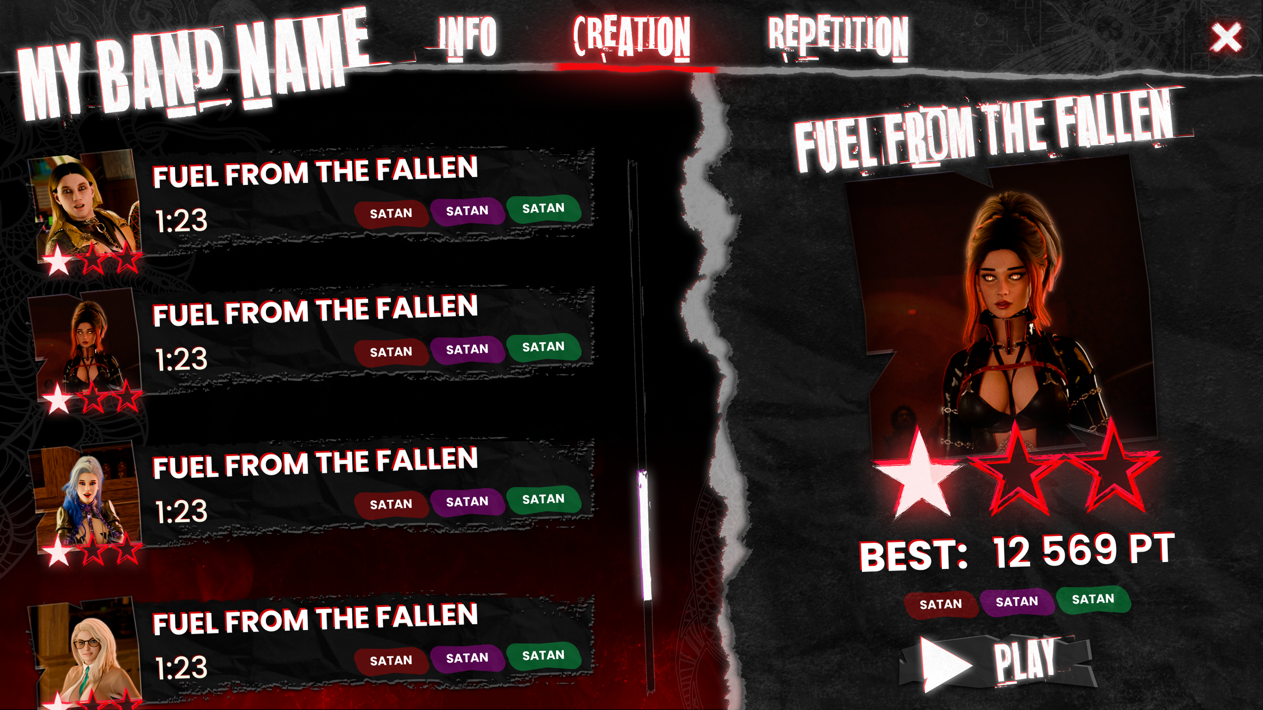 Urban interface - screen 1