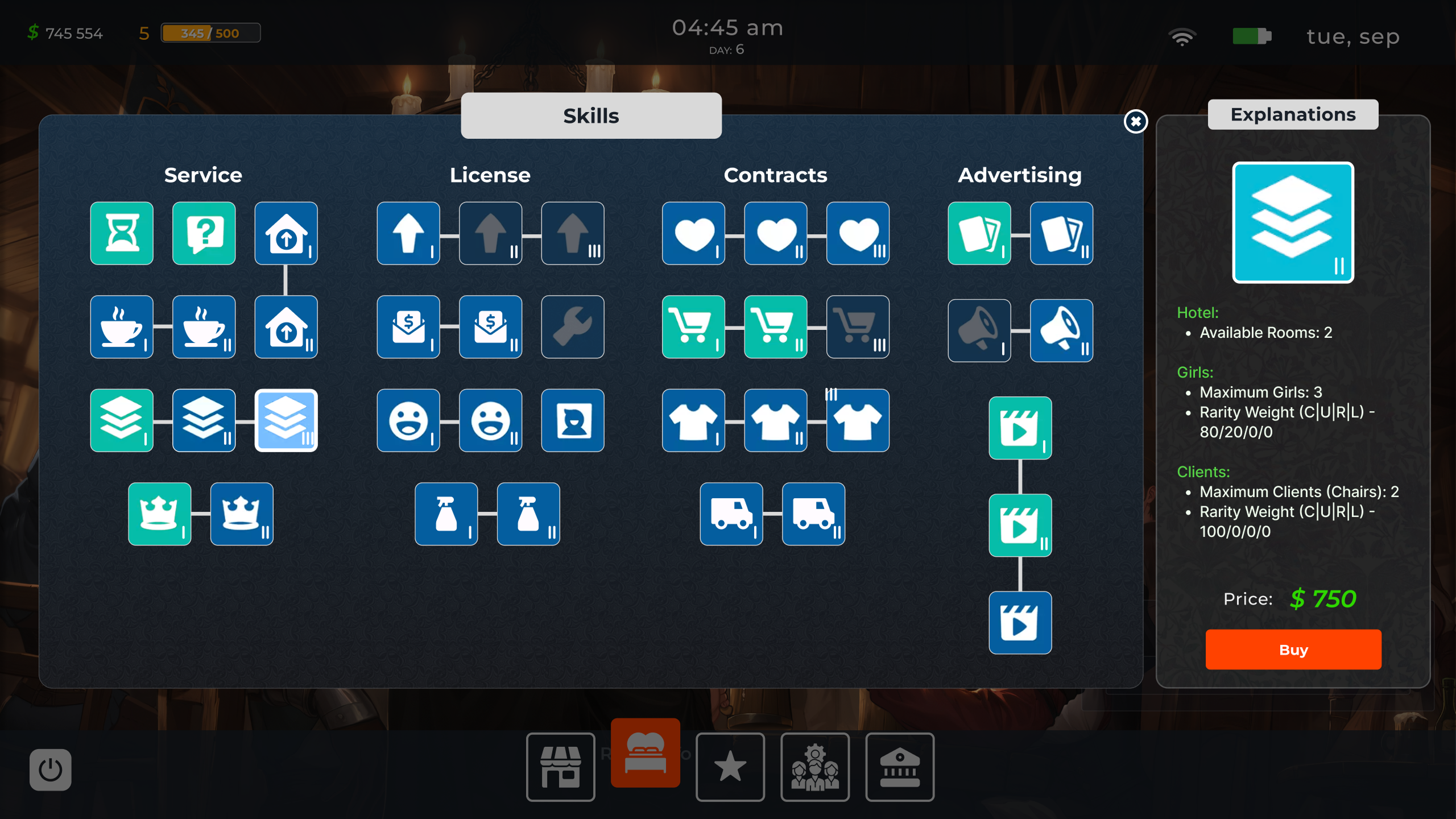 Urban interface - screen 2