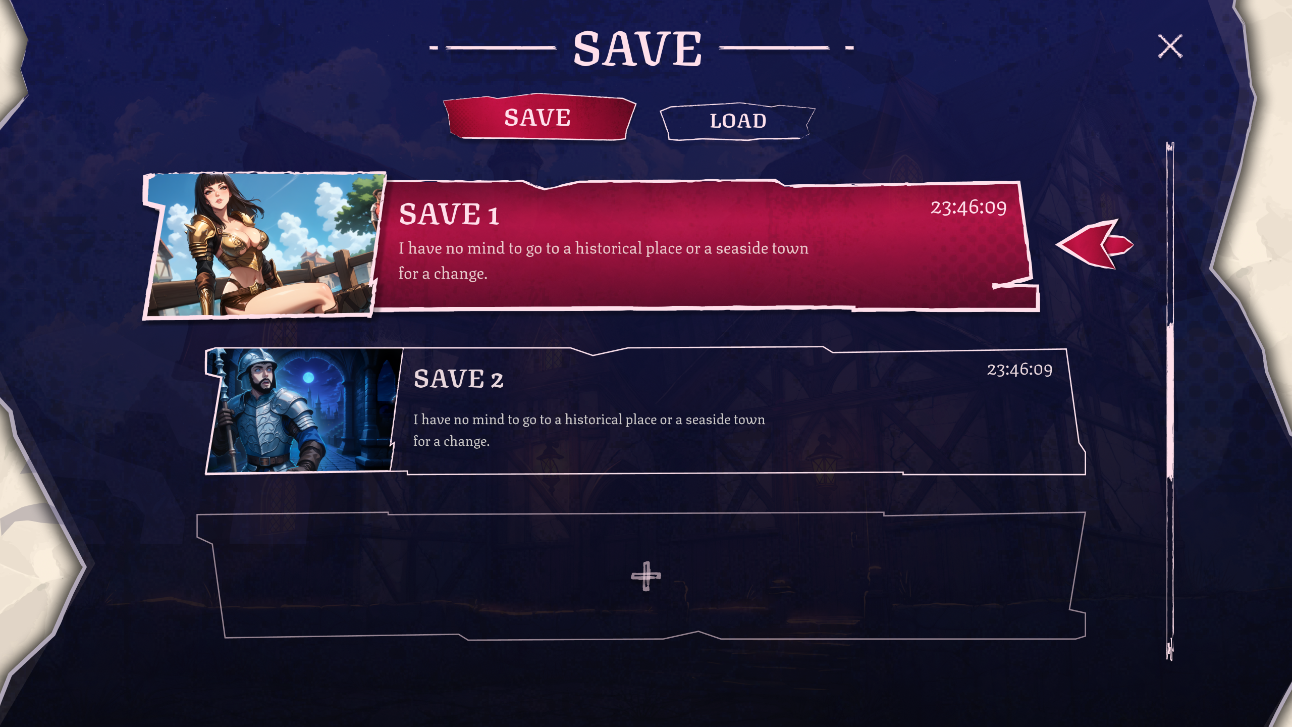 Urban interface - screen 2